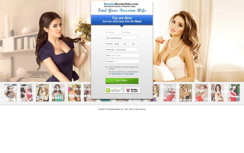 Russian Beauty Date Website